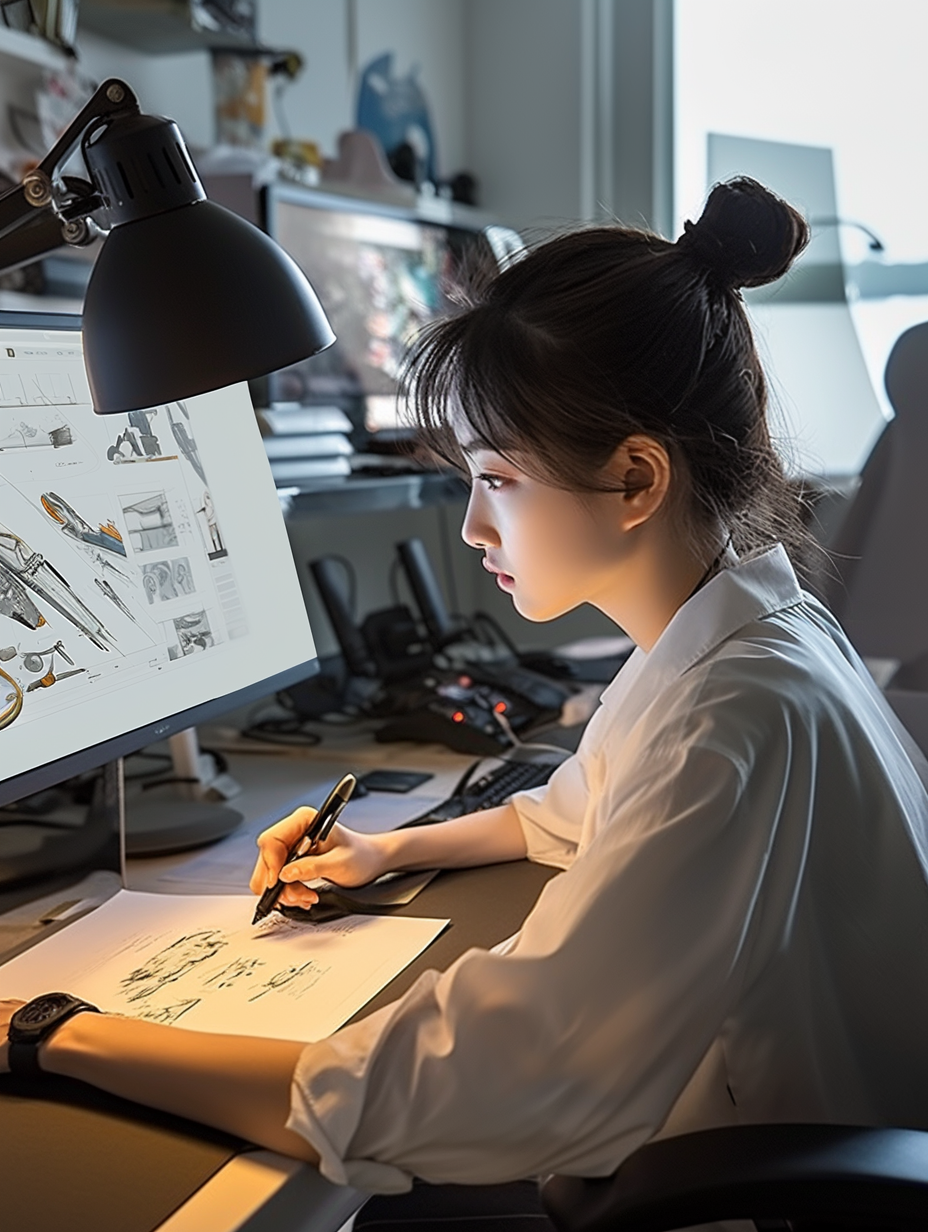 our designer design the packing