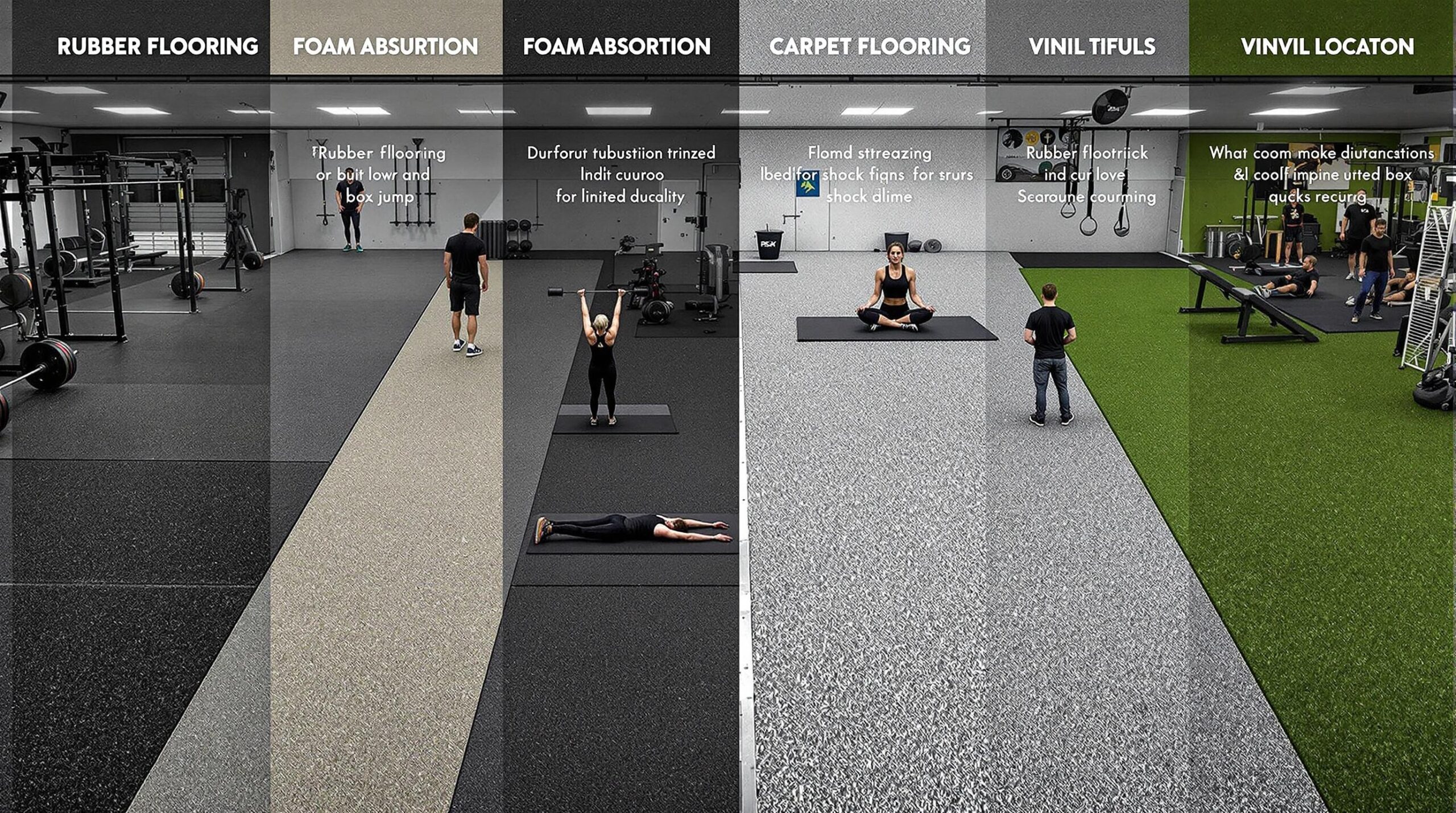Comparing Gym Flooring Options