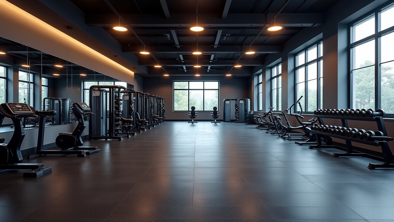 General Fitness Area Flooring