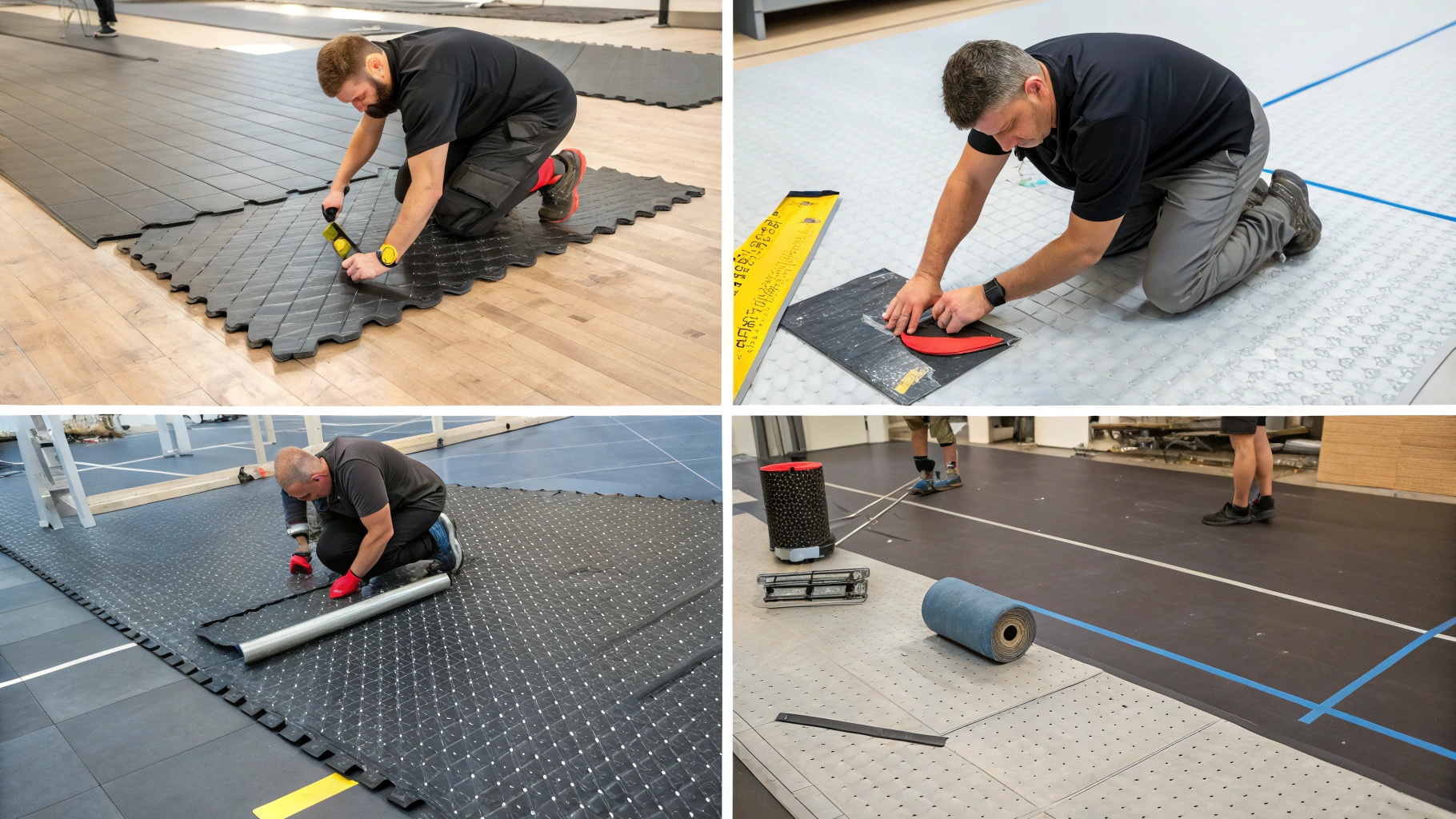 Gym Flooring Installation Methods