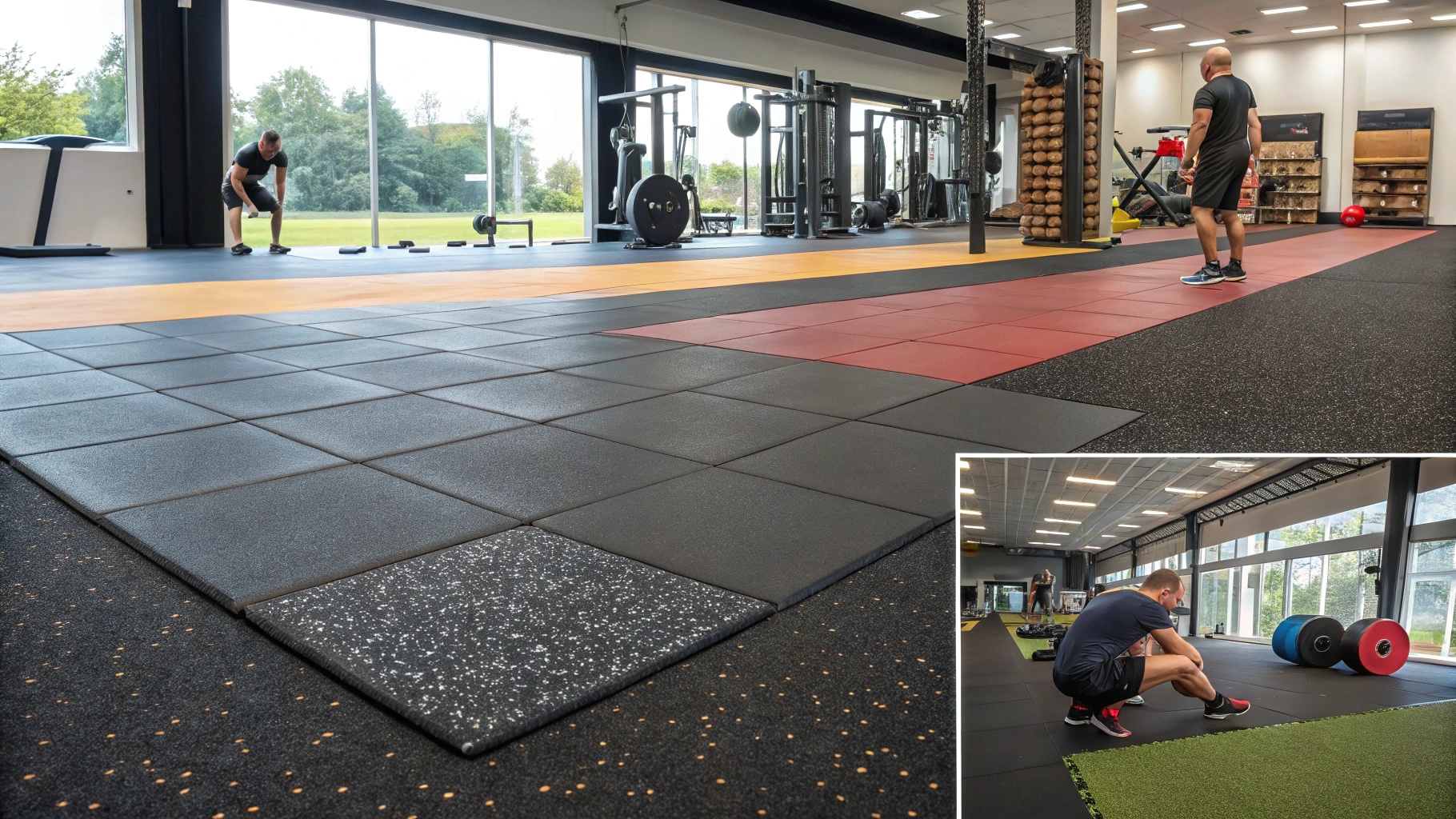 Types of Rubber Gym Flooring