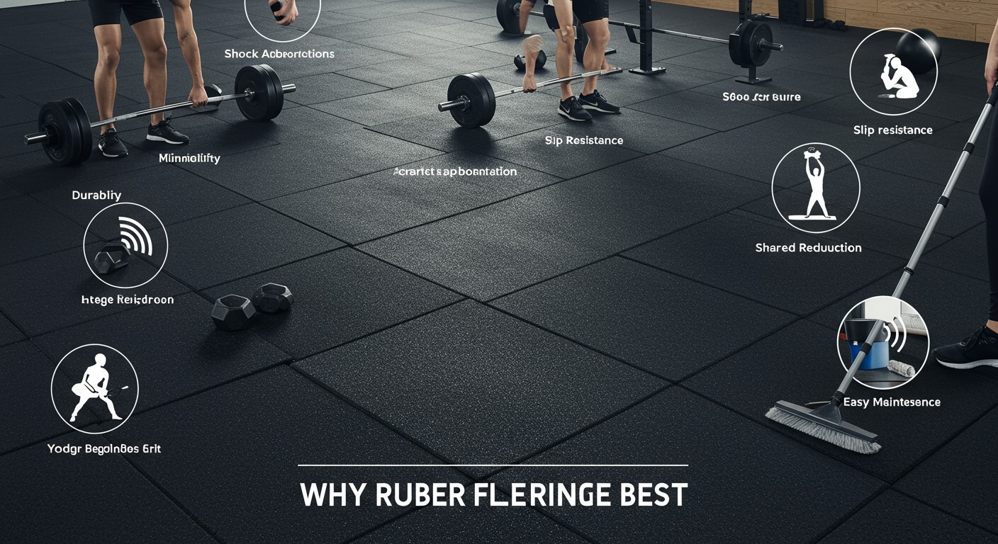 Why Rubber Flooring is the Best