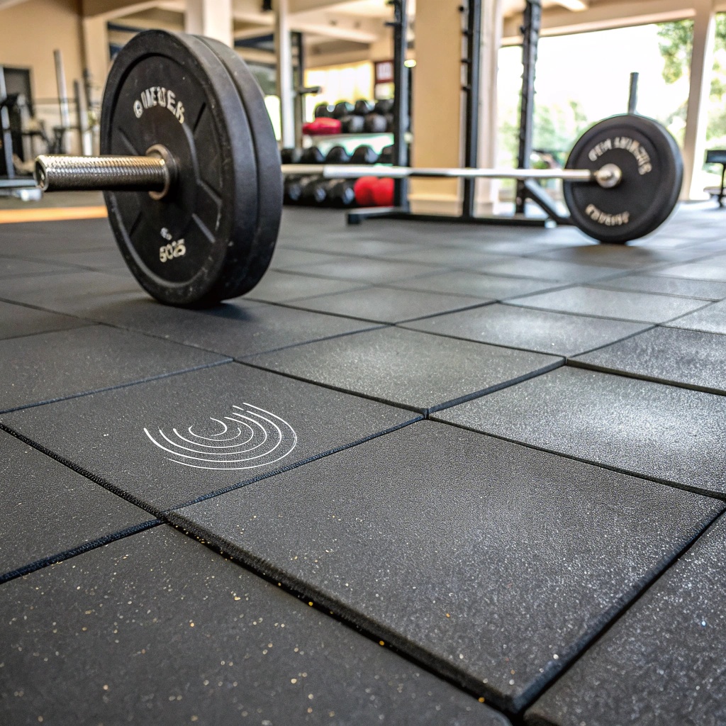 rubber flooring for sound absorption
