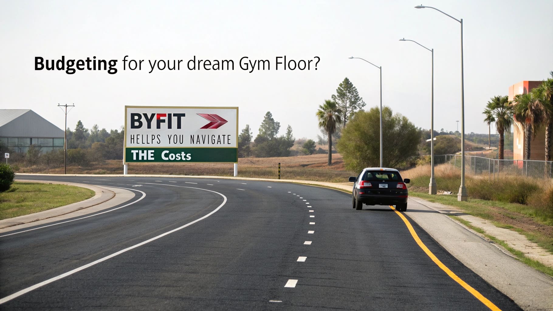 ![Billboard advertising BYFIT's gym flooring cost navigation.](#https://byfitgear.com/)
