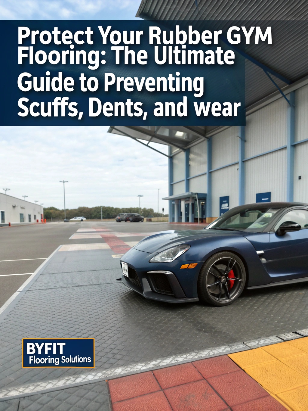 ![BYFIT rubber gym flooring guide: preventing scuffs, dents, and wear, showcasing product durability.,#placeholder_link]
