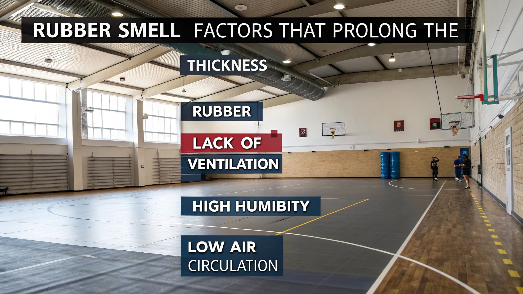 Factors that prolong rubber smell
