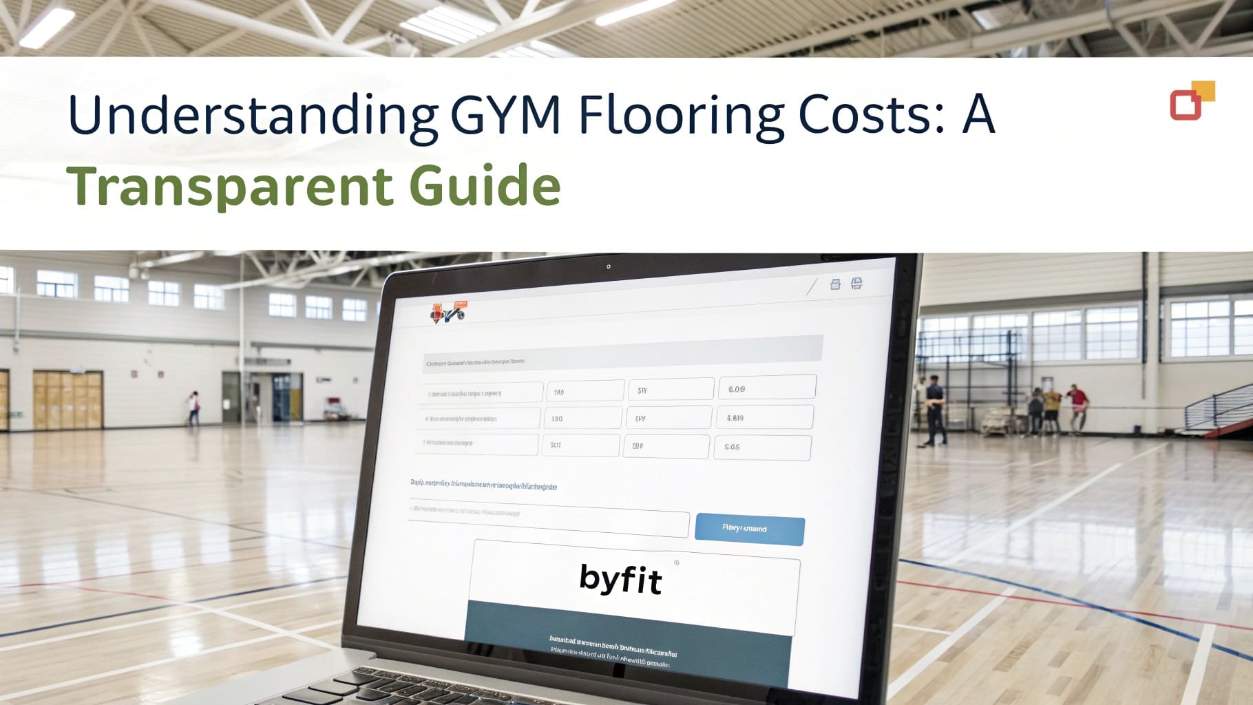 ![Understanding gym flooring costs: A transparent guide. BYFIT offers clear pricing and cost breakdowns.](#https://byfitgear.com/)