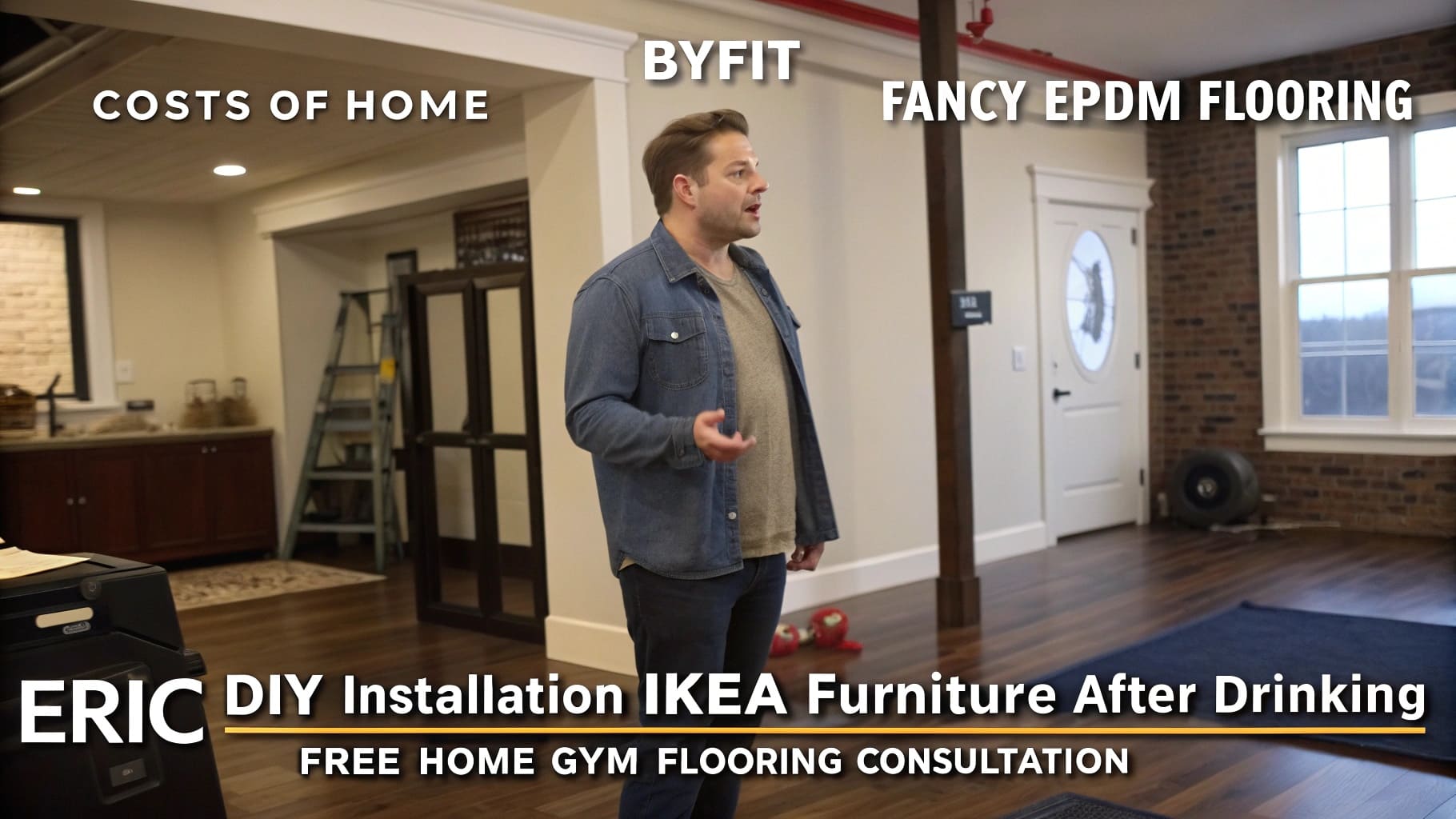 ![BYFIT's Eric discusses DIY home gym flooring installation and offers free consultations. Fancy EPDM flooring shown.](#https://byfitgear.com/pages/free-consultation)