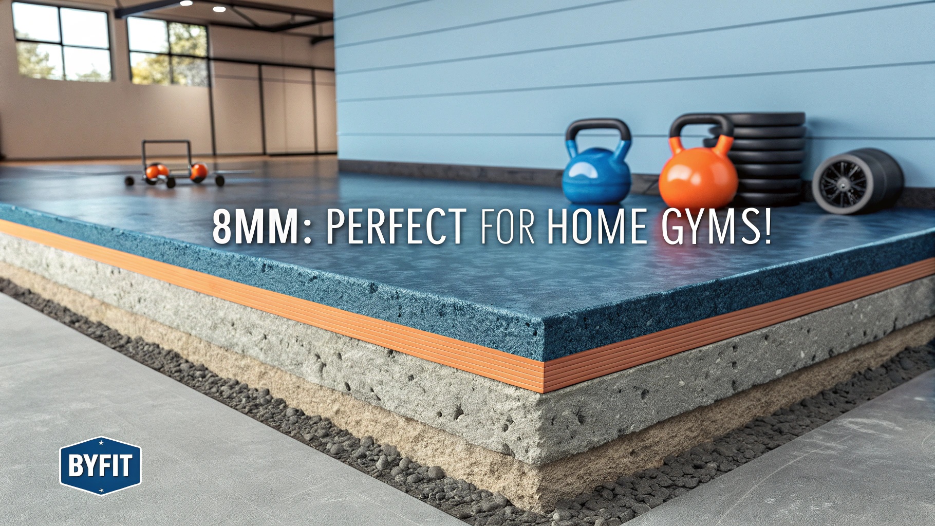 ![BYFIT 8mm gym rubber flooring, durable, anti-slip for home gyms](https://byfitgear.com/)